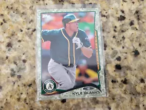 Kyle Blanks 2014 Topps Update Baseball Green Parallel Card - Print Run 2/99 - Picture 1 of 1