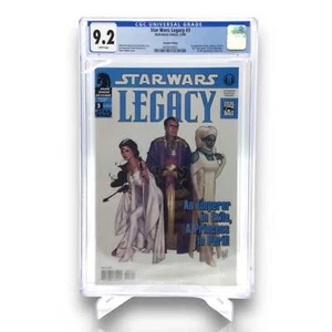 Star Wars Legacy #3 (newsstand) CGC 9.2- second printing - Picture 1 of 2