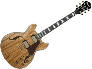 Ibanez AS93ZW-NT Natural semi-acoustic electric guitar with gig bag - Picture 1 of 10