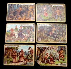 59291 Liebigs Fleisch Extract Bilder Der Wilde Jäger Julius Wolff um 1910 - Bild 1 von 2