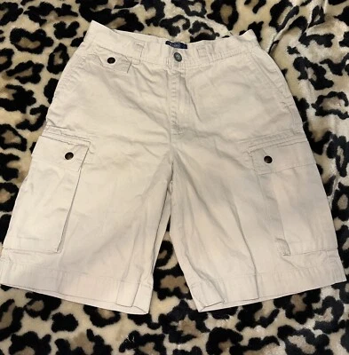 Polo Ralph Lauren Core Replenish Twill Cargo Basic Sand Shorts - Boys/Youth 18 - Image 1 of 4