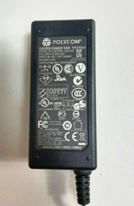 Genuine Polycom SPS-12A-015 12W 24V 0.5A Power Supply Adapter PSU Warranty - Picture 1 of 3