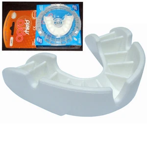 OPRO Bronce Gum Shield English Protector de Boca Solo Kick Boxeo Karate Completo - Imagen 1 de 1