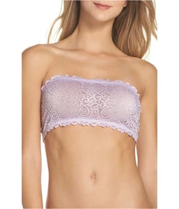 Free People Womens Reversible Bandeau Bra, purple, XS/S - Picture 1 of 1
