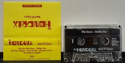 JIMI HENDRIX "Band Of Gypsys" ADVANCE PROMO ONLY CASSETTE! C4-96414 Capitol Rec. - Bild 1 von 2
