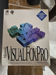 Microsoft Visual FoxPro Professional Edition – Boxed, Complete, Windows 95/NT - Picture 1 of 4