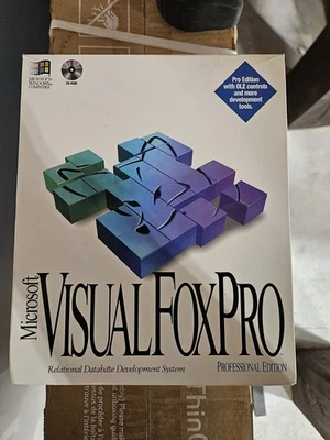 Microsoft Visual FoxPro Professional Edition – Boxed, Complete, Windows 95/NT - Image 1 of 4