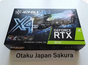 INNO3D GeForce RTX 3070 iCHILL X3 8GB GDDR6 RGB GPU wenig benutzt Top OVP - Bild 1 von 10