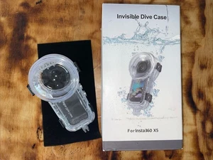 Estuche de buceo invisible impermeable marco para cámara deportiva Insta360 X5 - Imagen 1 de 8