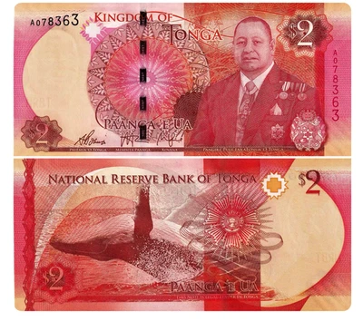 2015 Tonga 2 paʻanga P-44 NEW UNC Banknotes - Image 1 of 3
