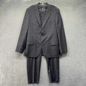 Hickey Freeman Suit Mens 42 Regular Wool Two Button Blazer Pants 36X30 - Picture 1 of 18