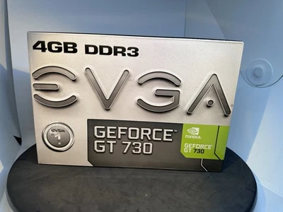 SCHEDA VIDEO EVGA GEFORCE GT 730 4GB DDR3 NVIDIA - Immagine 1 di 3