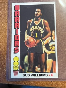 Baloncesto Topps 1976-77 3 1/8 x 5 1/4 # 69 Gus Williams - Imagen 1 de 4