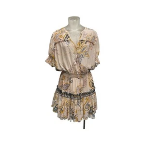 MISA Los Angeles Avani dress Pink Paisley Size M Romantic Bohemian - Picture 1 of 12