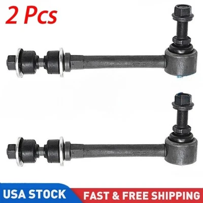 1 Pair Front Sway Bar End Stabilizer Links for Toyota Sequoia Tundra Foto 1 de 4