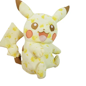 Pokémon Pikachu Plush TOMY 11” Tall 20th Anniversary 2016 Game Freak Collectible - Picture 1 of 7