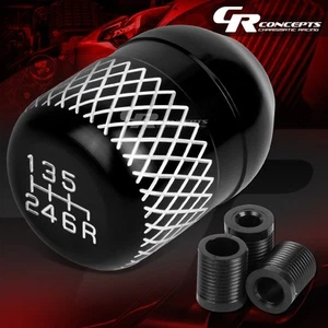 M10/M12 6-SPEED MT/MANUAL RACING ALUMINUM SHORT THROW SHIFTER BLACK KNOB+REVERSE - Bild 1 von 5
