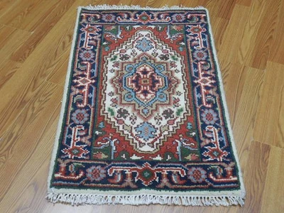 Alfombra bohemia, alfombra turca Oushak Ushak, alfombra de diseño contemporáneo 2x3 pies Foto 1 de 4