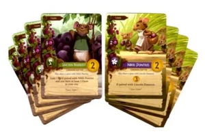 Everdell Lincoln und Nikki alternative Kunst Promo Karten vom Würfelturm NEU - Bild 1 von 1