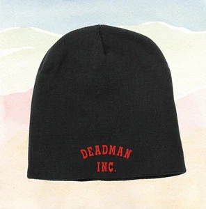 Deadman Inc Logo Embroidered Beanie Hat Winter Autumn Cap Soft Comfortable - Picture 1 of 3
