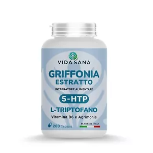 GRIFFONIA Triptofano 5-HTP e Vegane di integratore antistress e seratonina - Foto 1 di 2