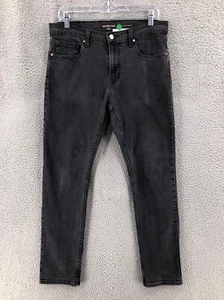 Michael Kors Jeans Grant Classic Fit Straight Leg Men's 32X30 Stretch Black 9738 - Picture 1 of 10