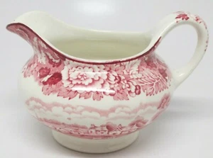 Wood & Sons English Scenery Pink Creamer England - Picture 1 of 11