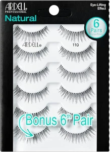 Künstliche Wimpern Wimpernband Wimpernbüschel Ardell 110 6 pack - Bild 1 von 2