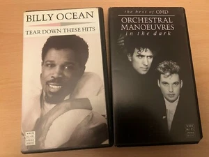 Billy Ocean And OMD VHS Tapes  - Bild 1 von 9