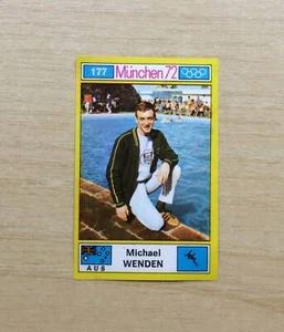 FIGURINE PANINI MUNCHEN 72 - FIG. N.177 WENDEN AUSTRALIA TUFFI - REC - REMOVED - Picture 1 of 1