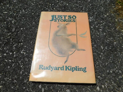 Vtg JUST SO STORIES Rudyard Kipling Whale Cat Elephant Rhinoceros Camel Leopard+ - Imagem 1 de 4
