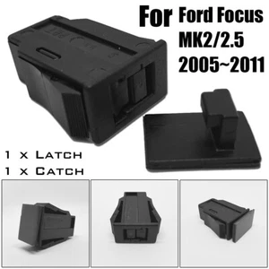 Dashboard Storage Compartment Lid Box Catch Lock Repair Kit For Ford Focus MK2 - Foto 1 di 6