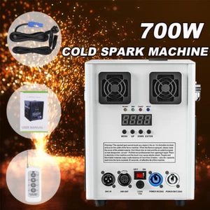 700W Firework Spark Machine Out/Indoor Wedding Party Stage DJ Disco DMX w/Remote - Picture 1 of 12