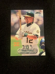 1998 Sports Illustrated Baseball Matt Stairs Card #116 Oakland Athletics /250 - Picture 1 of 2