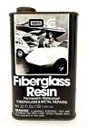 Vintage 3/4 Full 1 Quart Swiss Fiberglass Resin Corvette Advertising Can Tin