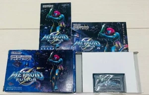 Metroid Fusion Nintendo Game Boy Advance BOXED Tested Working Japan ver F/S - Picture 1 of 5