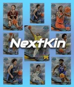 2022-23 Bowman's Best University Basketball BASE REFRACTOR U Pick FREE Comb Ship - Picture 1 of 22