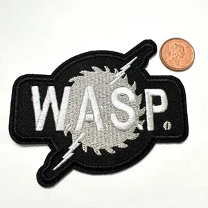 🇨🇦 WASP Band Music Embroidered Patch Iron-On Heavy Metal Band Emblem DS295 - Picture 1 of 1