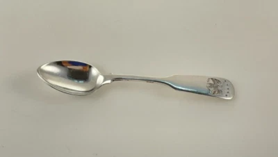 Cuchara Demitasse Gorham Colonial Eagle de plata de ley - 4 1/4" - sin monograma Foto 1 de 3