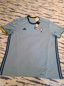 Camisa Adidas Azul ClimaCool Azucla Manga Corta, Nueva Con Etiquetas  - Imagen 1 de 12