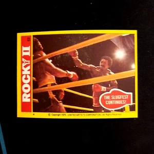 1979 Topps Rocky II Trading card #52 The Slugfest Continues (NM Pack Fresh) - Picture 1 of 1