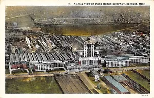 # G4198 Detroit, Mi. POSTKARTE, FORD MOTOR CO. - Bild 1 von 2