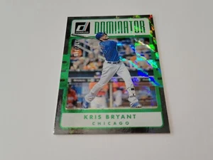 Donruss Kris Bryant Dominator 2017 inserto #/349 Chicago Cubs - Imagen 1 de 2