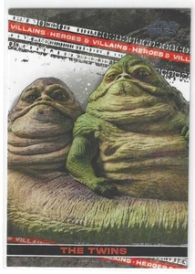 2022 TOPPS STAR WARS DAS BUCH DER BOBA FETT HELDEN & SCHURKEN DIE ZWILLINGE C-10 - Bild 1 von 1