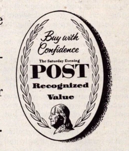Saturday Evening Post Beacon 1955 Vintage Print Ad Benjamin Franklin - Picture 1 of 2