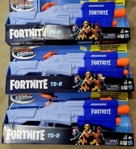 Menge 3 Fortnite TS-R Nerf Super Soaker Wasserstrahler Spielzeug brandneu - Bild 1 von 4