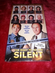 The Right To Remain Silent Screener Demo Copy Video VHS sealed new - Picture 1 of 3