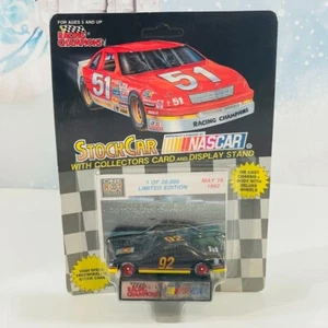 Racing Champions Charlotte #92 One Hot Night 1992 1/64 Stock Car Black NEW - Picture 1 of 6