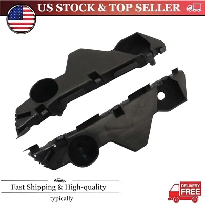 Fit For Mazda 2007-2012 CX-7 Black Left&Right Front Bumper Mounting Bracket - Image 1 of 4