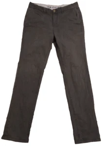 Country Road Tapered Men's Size 32 Chinos Casual Work Pants Charcoal Black - Picture 1 of 9